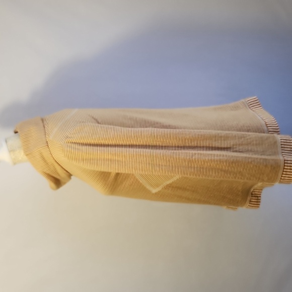 Anthropologie Maeve Marigold White Flared Sleeve Cowl Neck Tunic Top Size XS - Picture 7 of 13